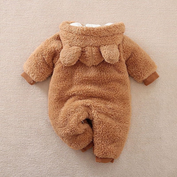 Baby Bear Oneside (Brown) - Picture 2 of 5